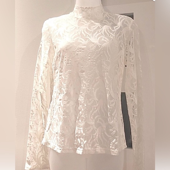 Moda International Tops - Plume Lace - Top